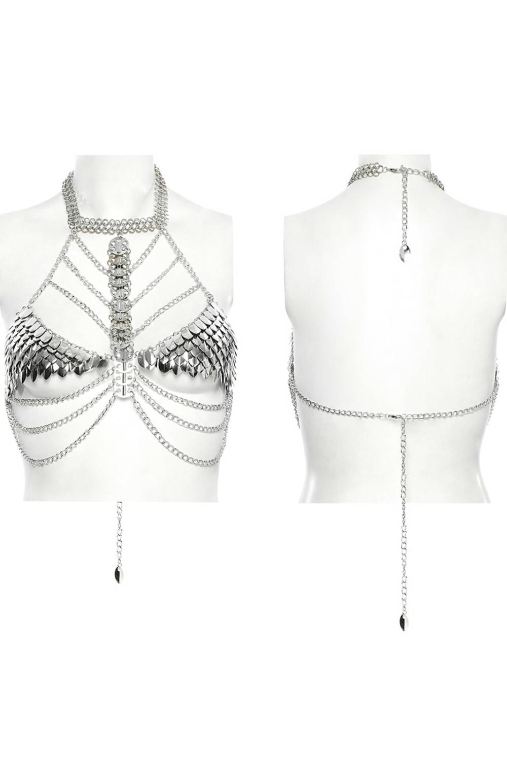 Punk Rave Harness Metal Mermaid - Image 4
