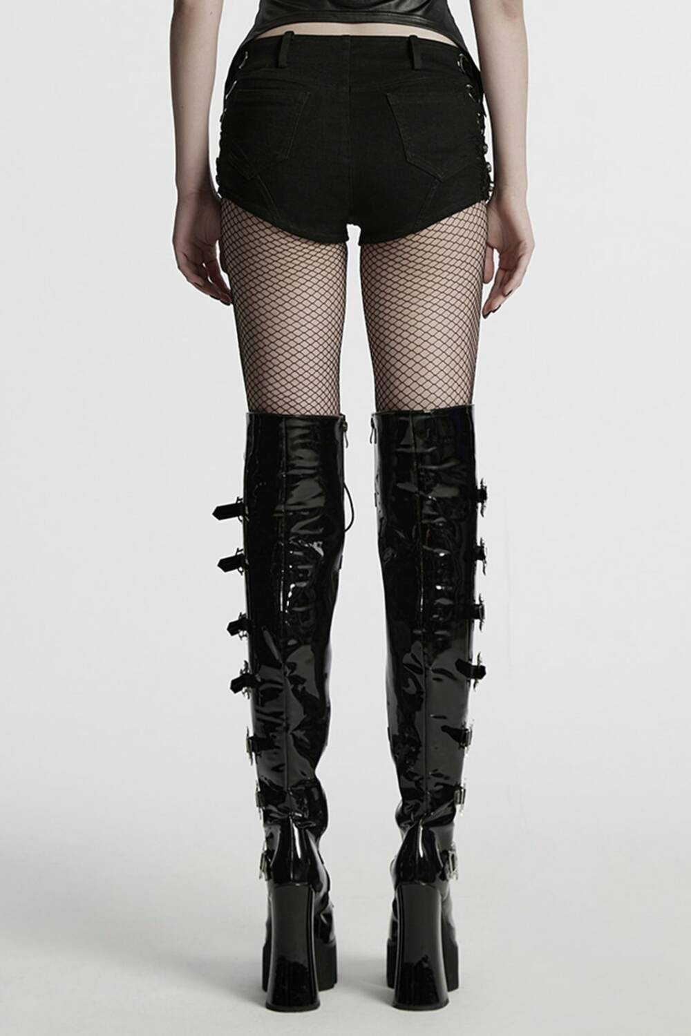 Punk Rave Shorts Vulture Drip - Image 2