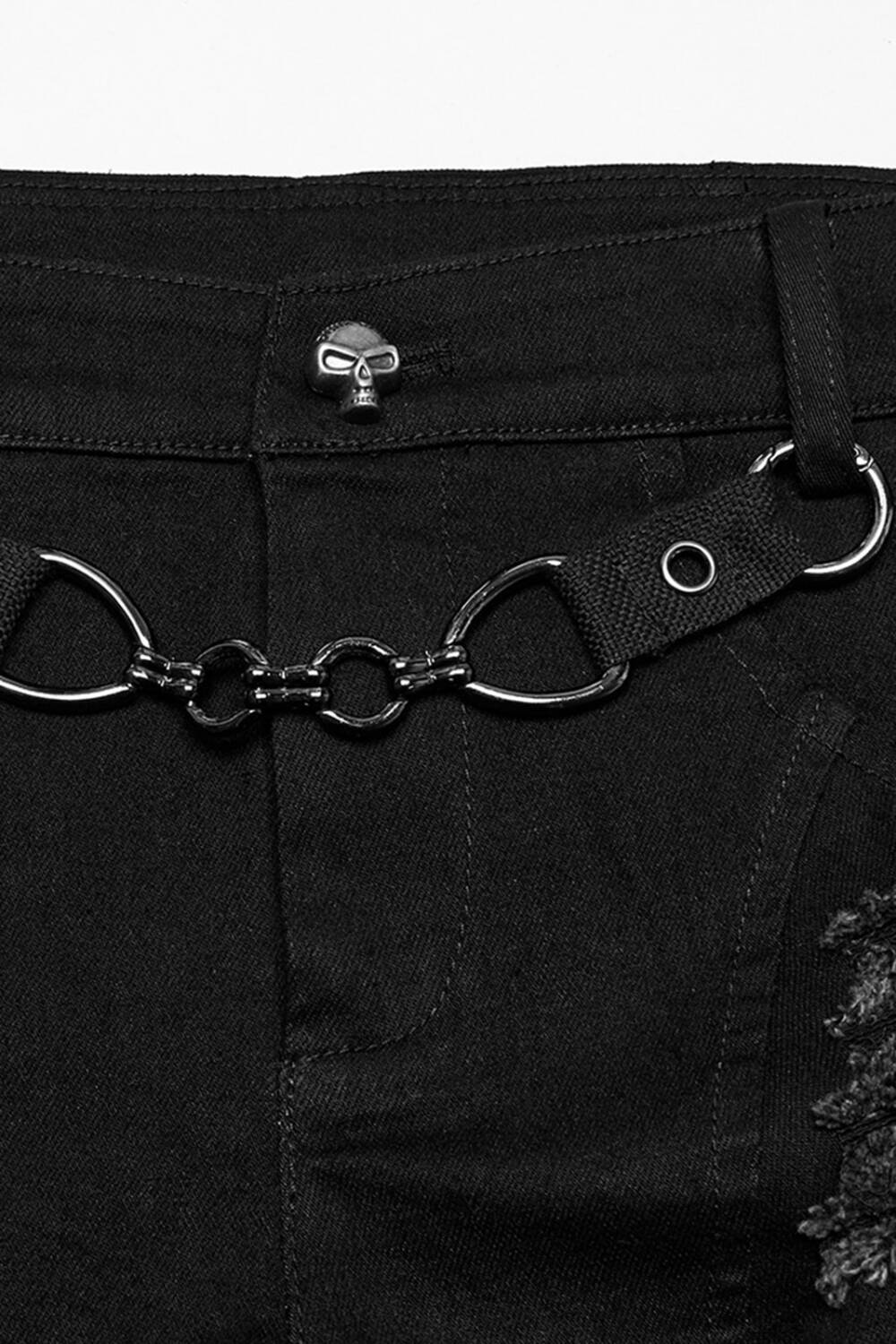 Punk Rave Shorts Vulture Drip - Image 5