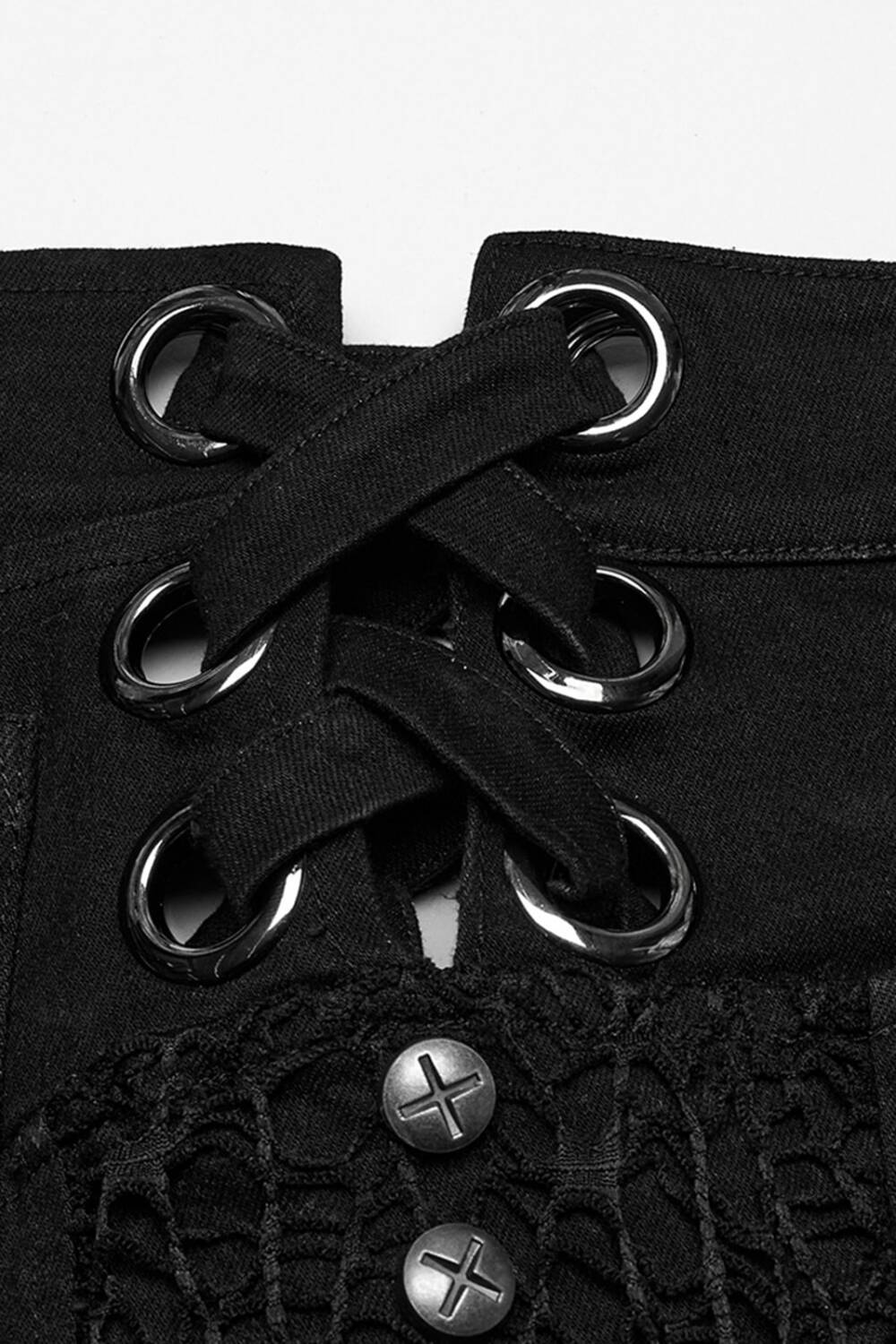 Punk Rave Shorts Vulture Drip - Image 6