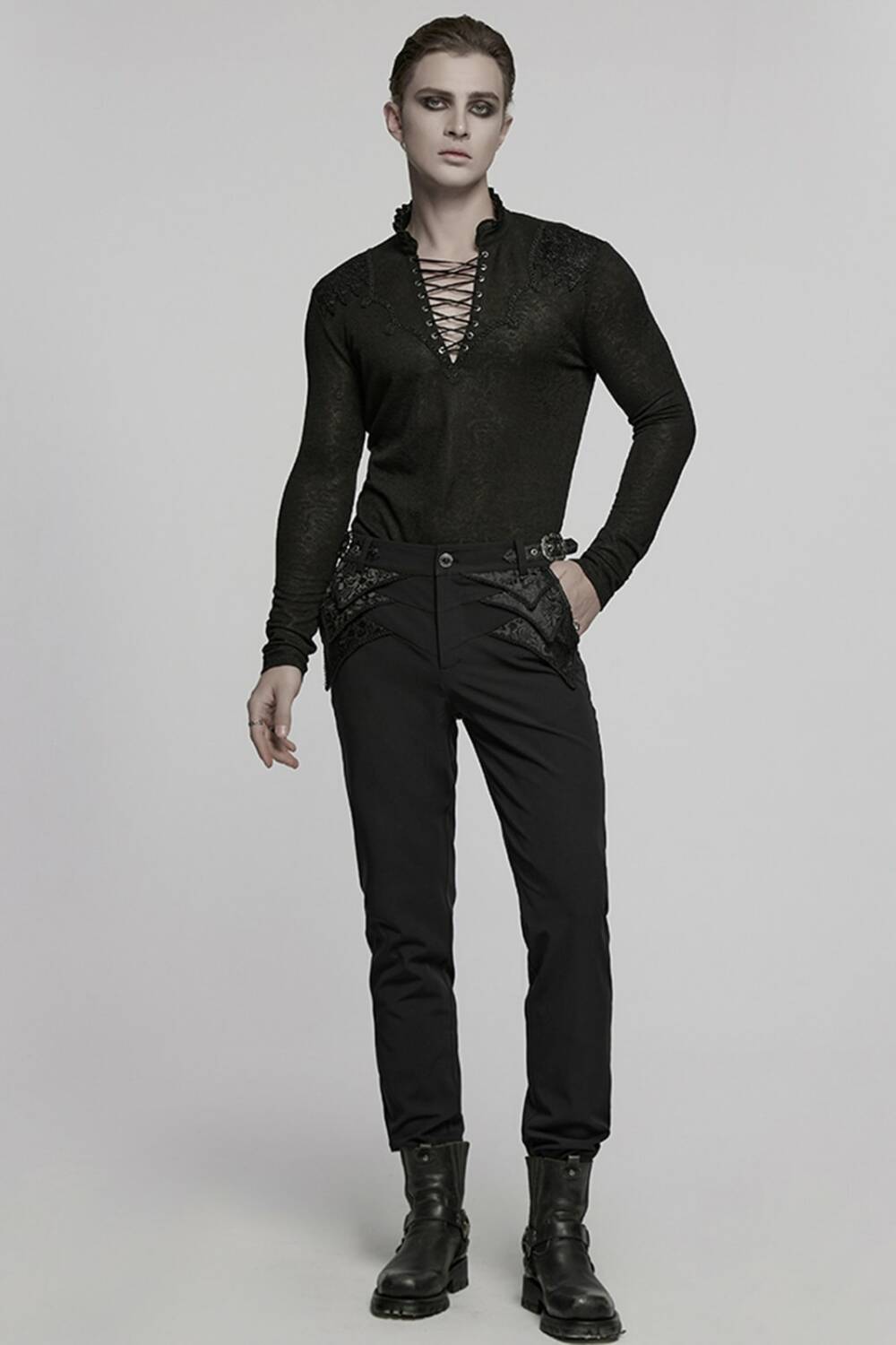 Punk rave pants Ashen Vael - Image 4