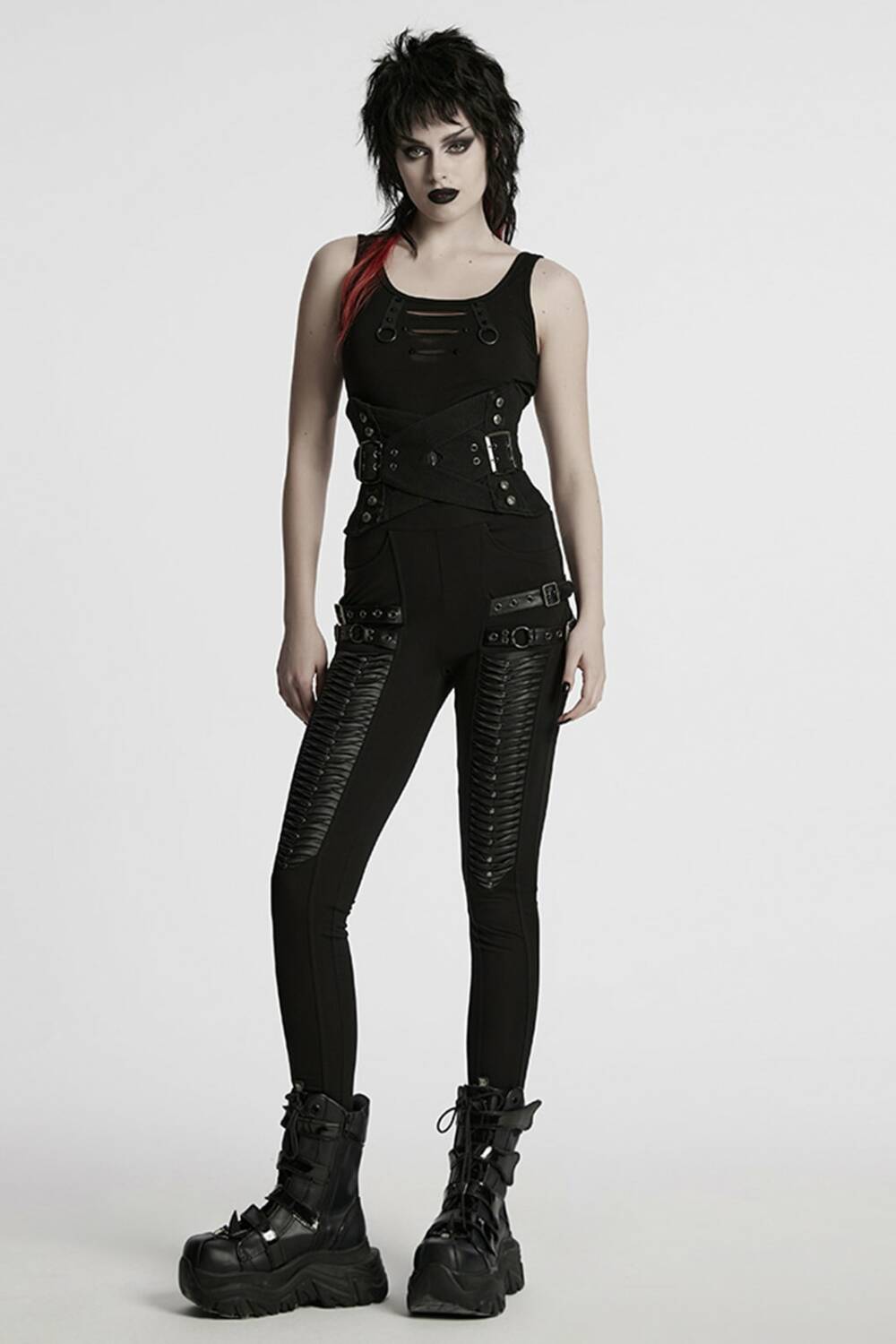 Punk rave corset belt Vendetta - Image 4