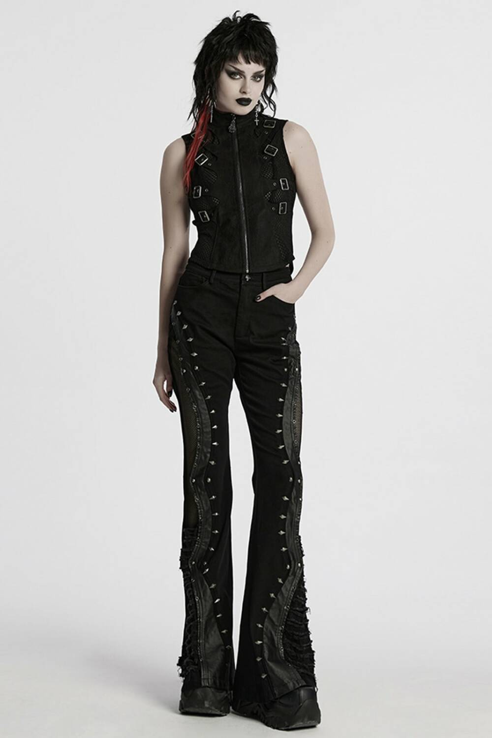 Punk rave vest Tenebra - Image 4