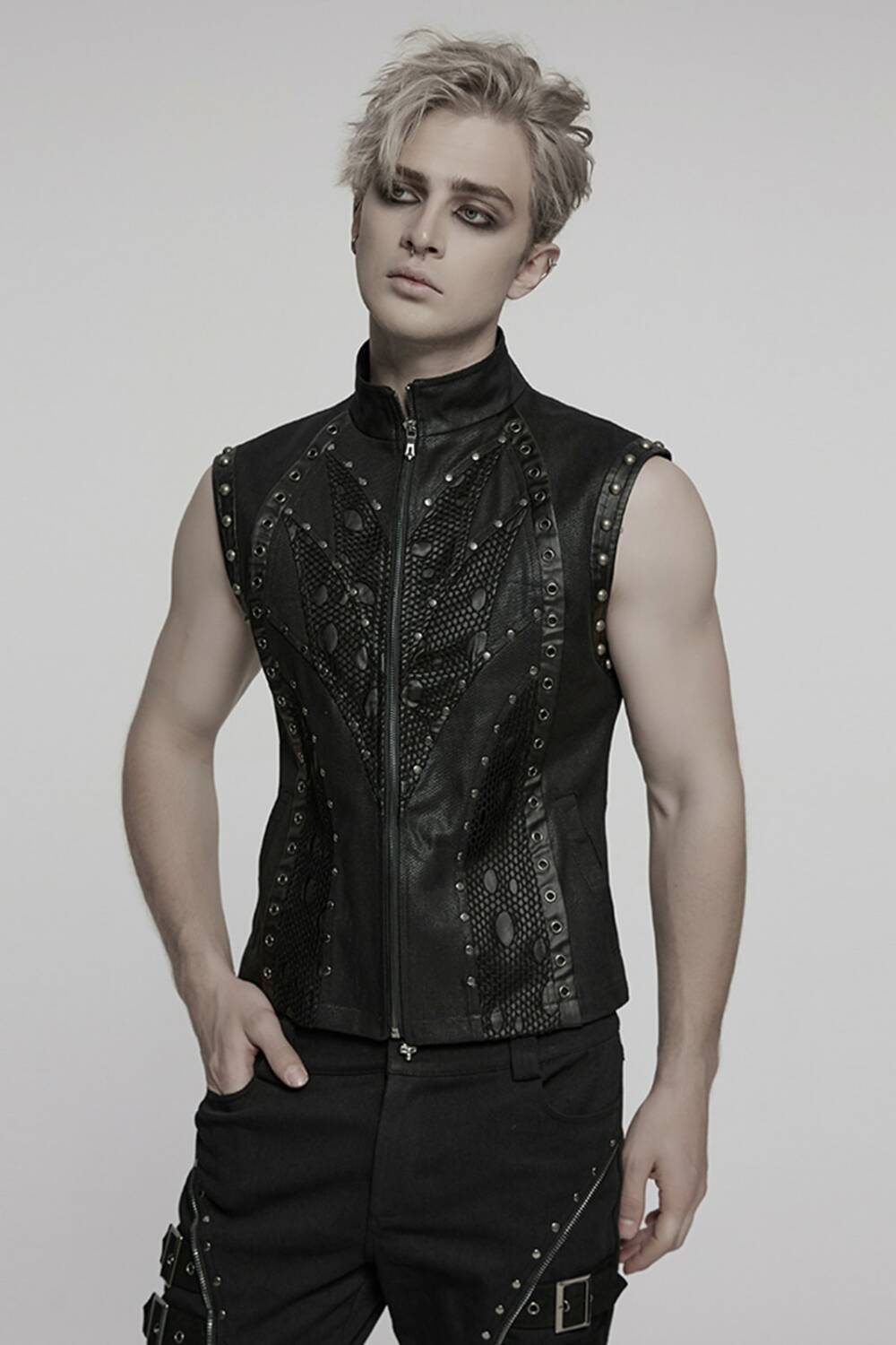 Punk Rave Vest Alien Skin - Image 3