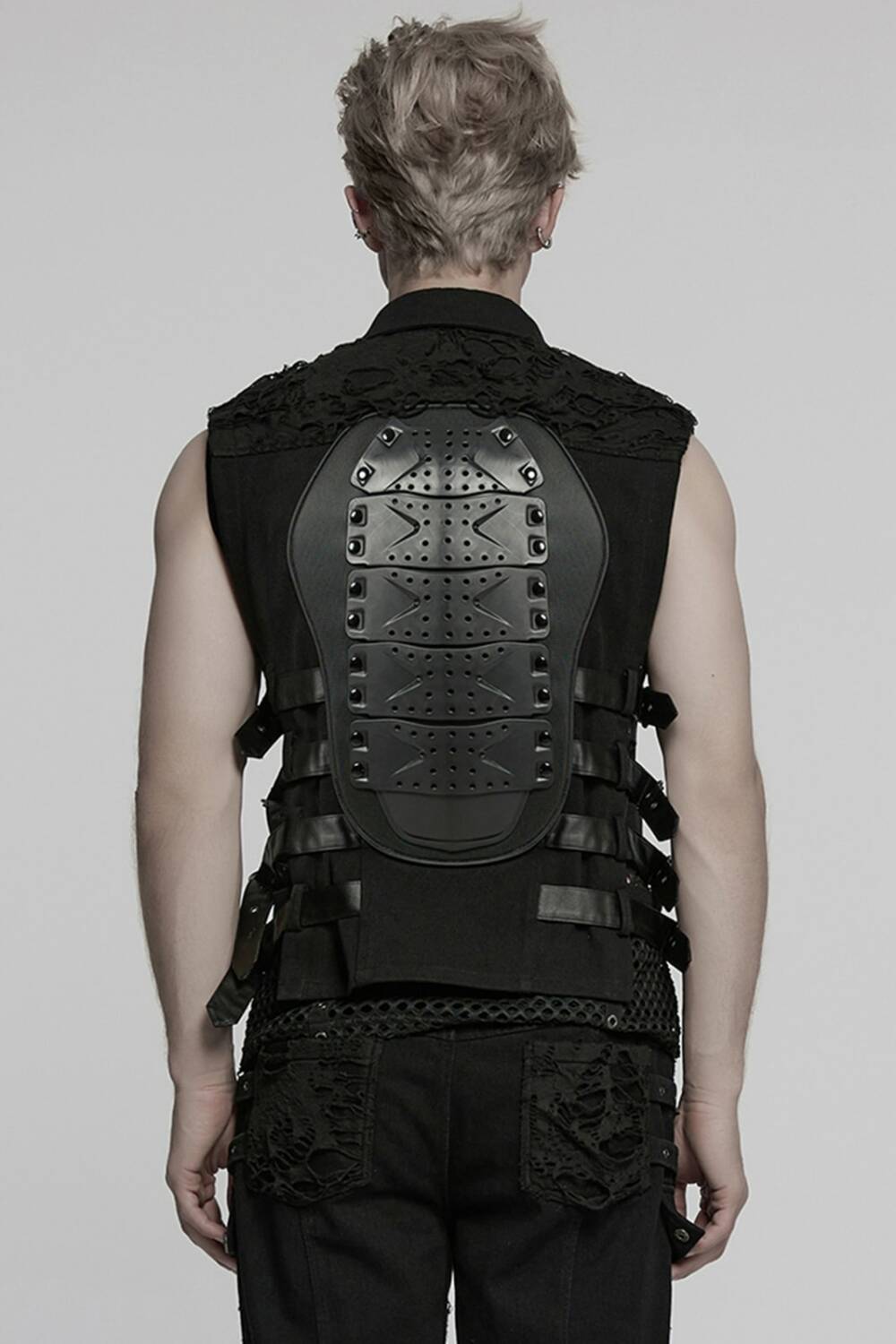 Punk Rave Vest Cyber Skeletor - Image 2
