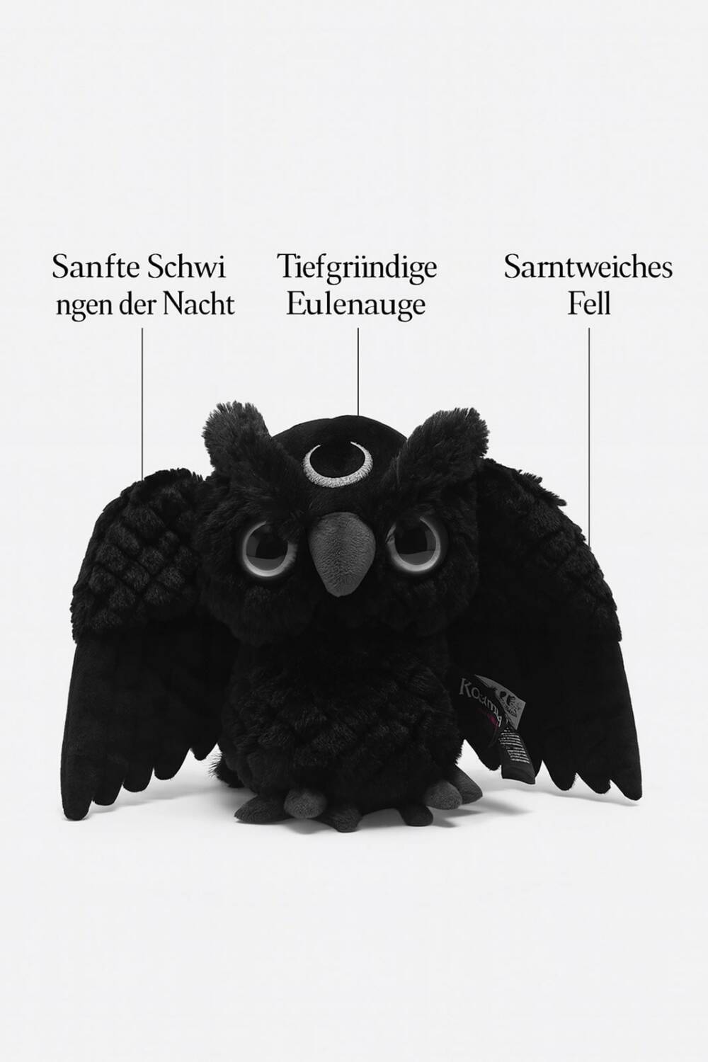 Killstar stuffed animal Kreeptures Owlman - Image 4