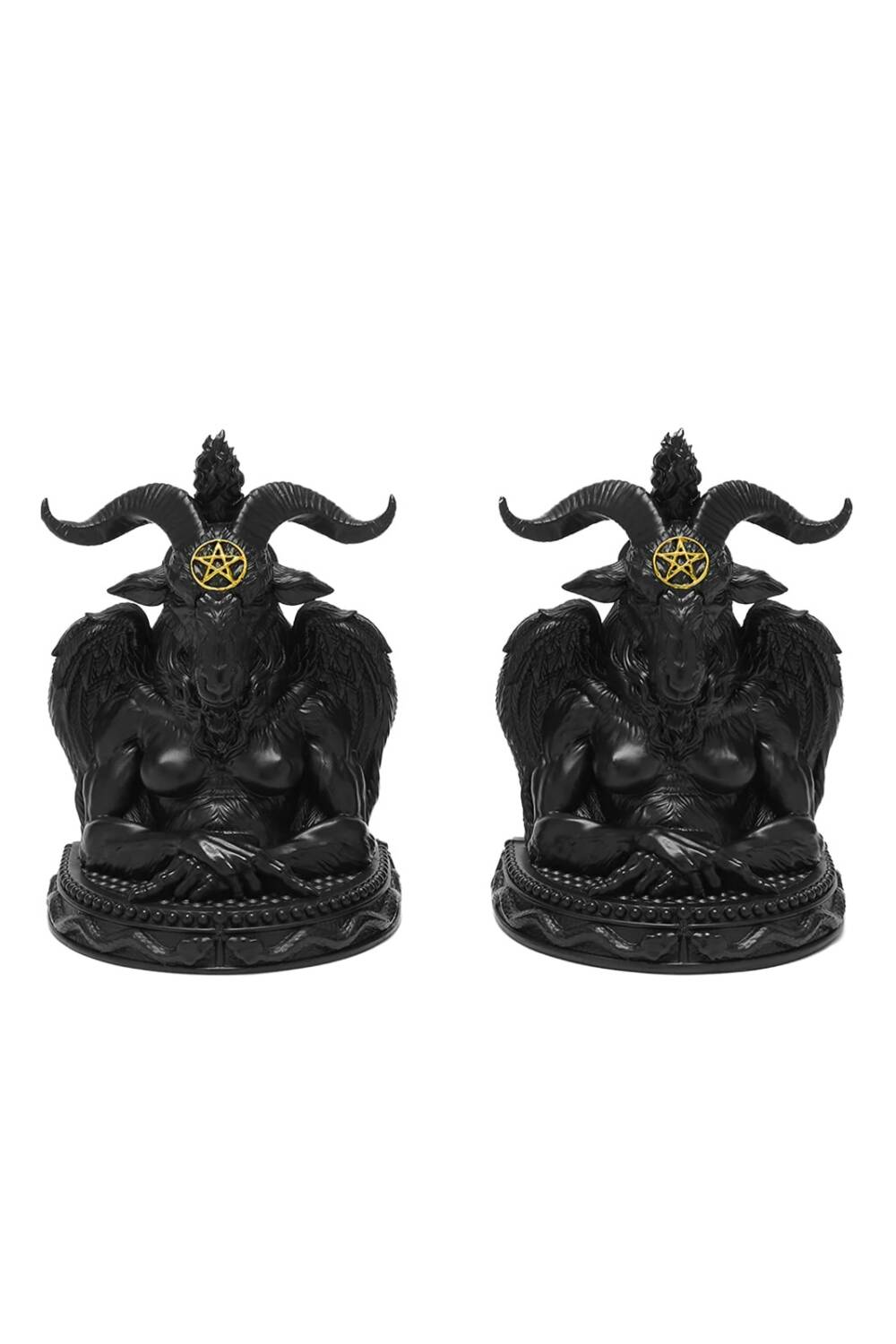 Killstar Baphomet bookends