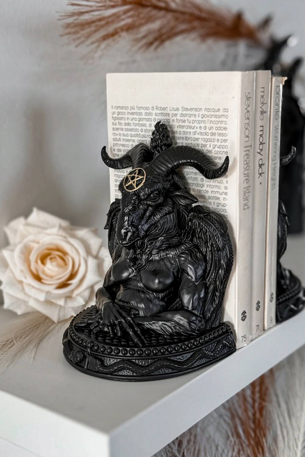 Killstar Baphomet bookends - Image 2