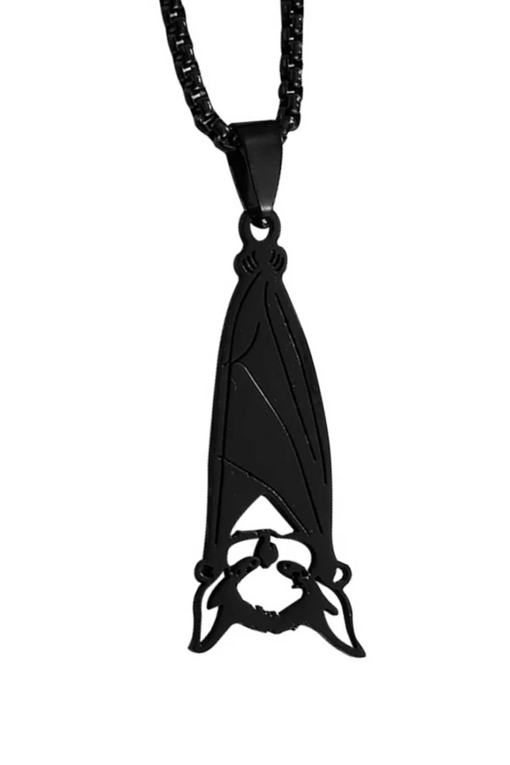 Easure necklace Hanging Bat black