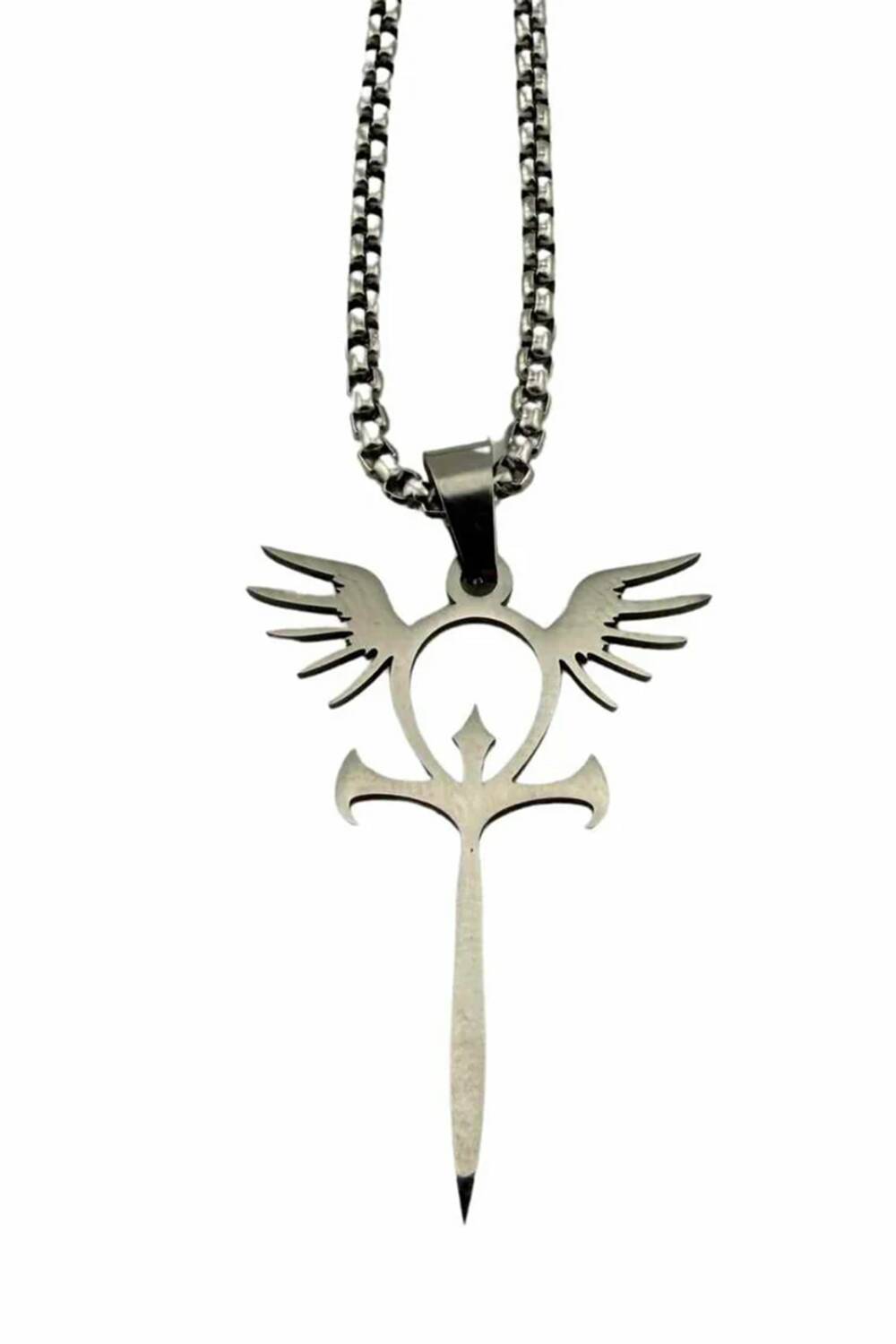 Easure Ankh Angel necklace
