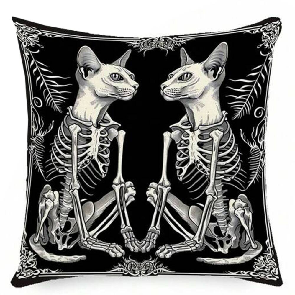 Mad Moonshine cushion cover Skeleton Sphinx