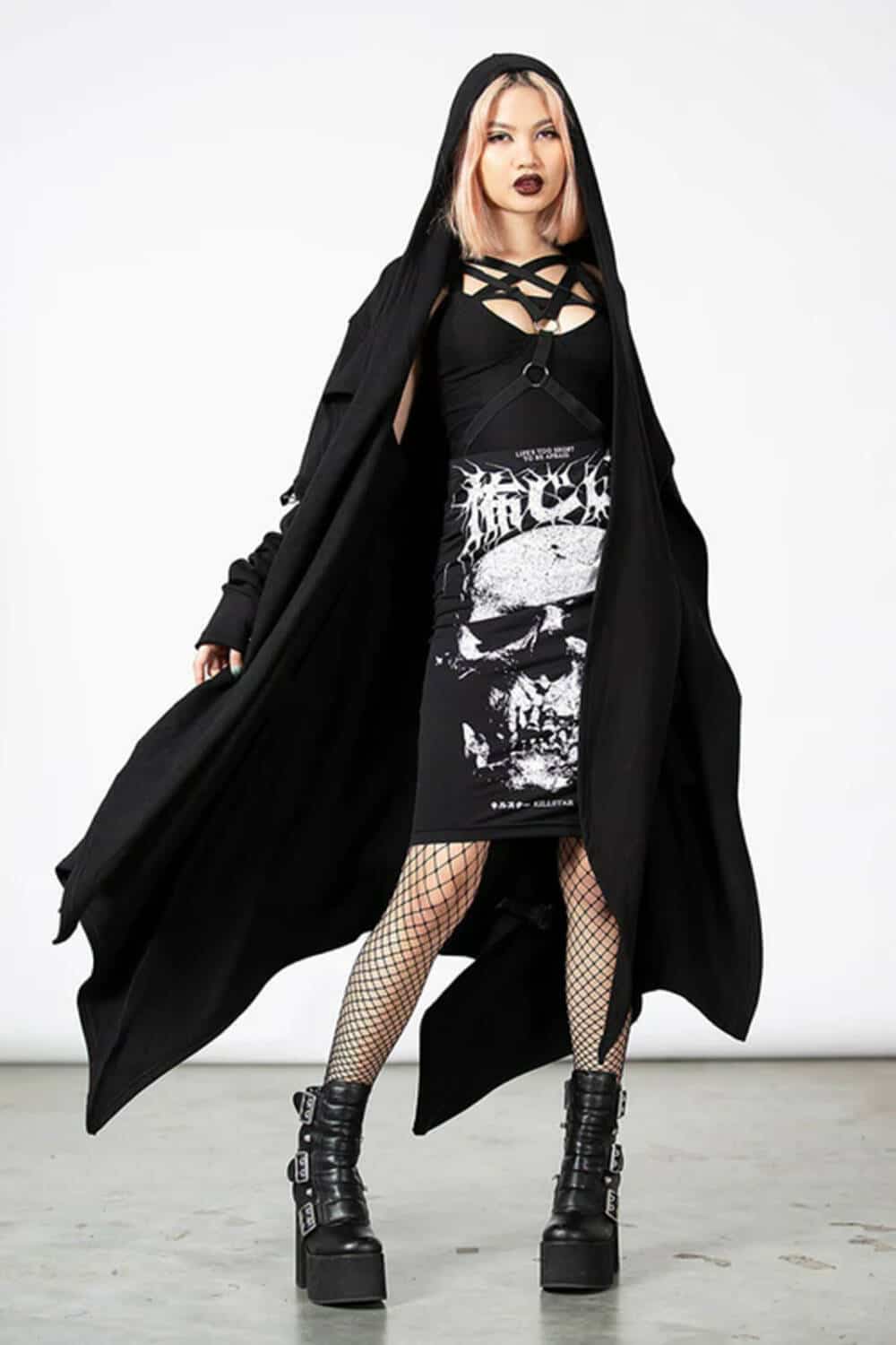 Killstar jacket Assassins Hood - Image 3