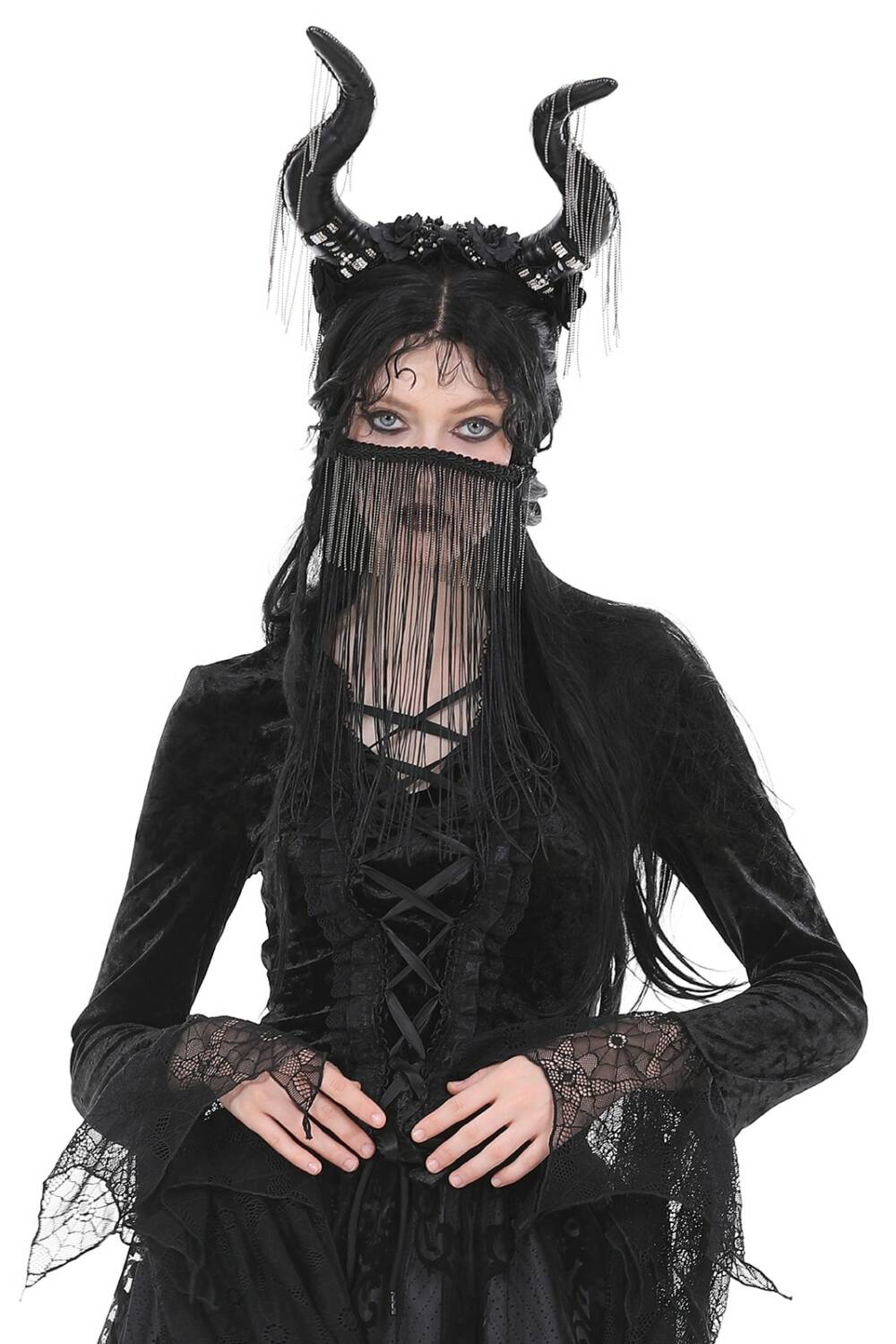 Dark In Love Overseer Horns headband - Image 4