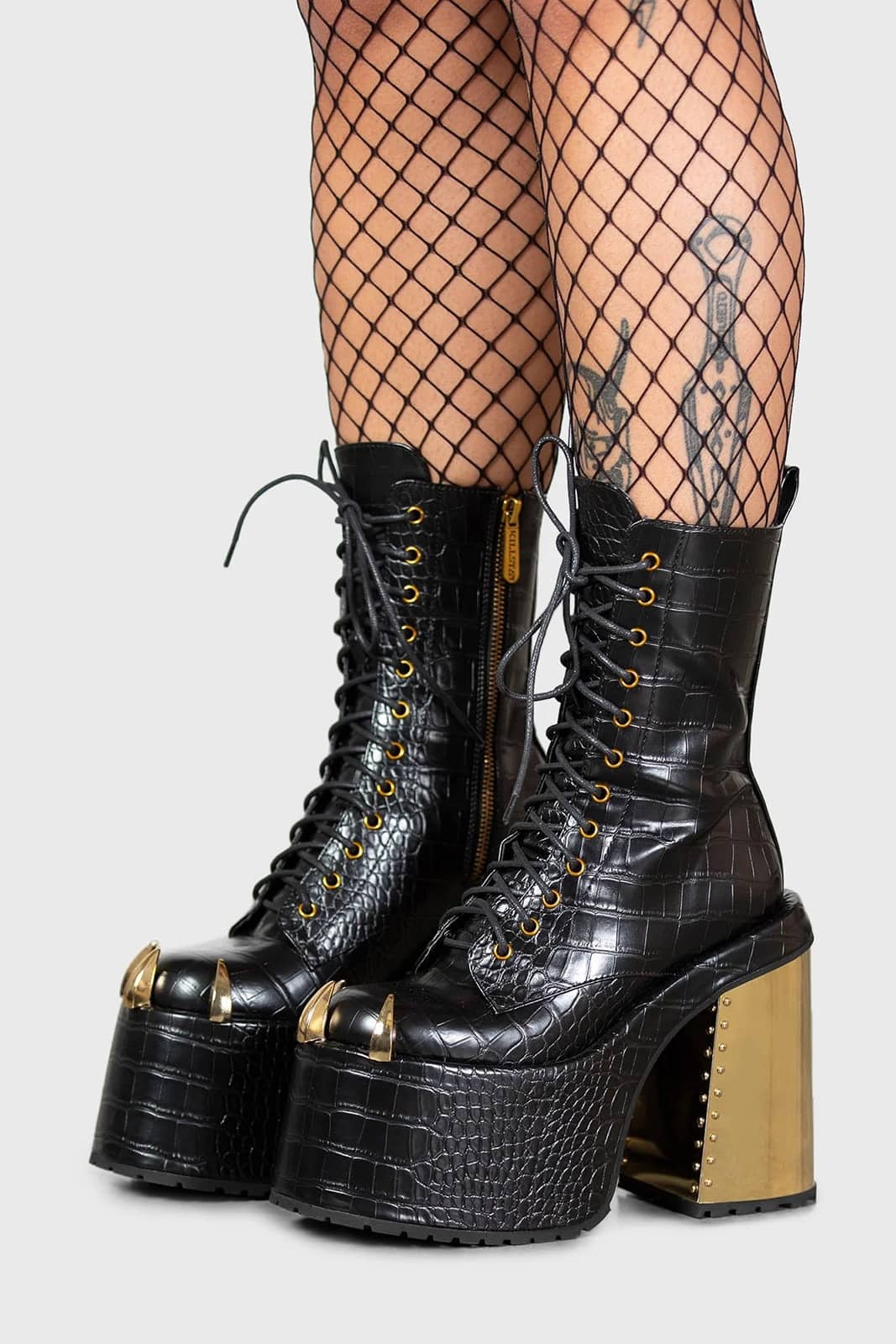 (未使用･未開封品)Forest of Brillia Shop KENZOSMILE' lace up boots leather at Beverly Center in