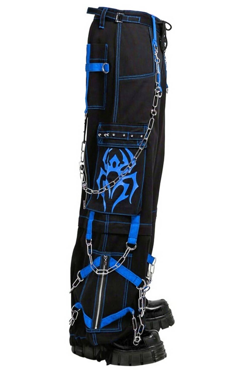 Black Soul Gothic Spider trousers - Image 2