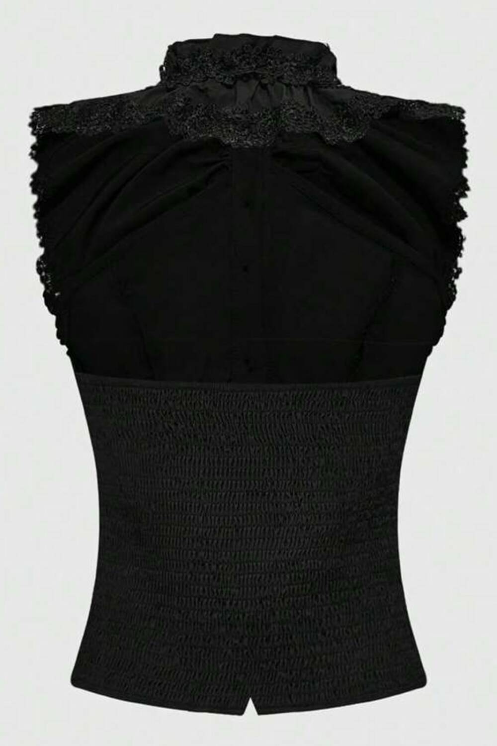 Romwe blouse Moonlace Ruffle - Image 2