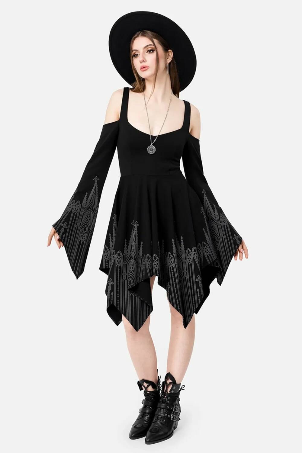 Restyle mini dress Infernal Chapel - Image 3