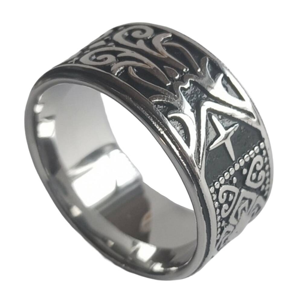 White Dragon Ring Ornament Ring
