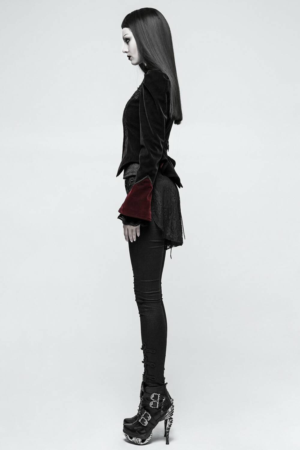 Punk Rave Jacket Fleur De Lys - Image 5