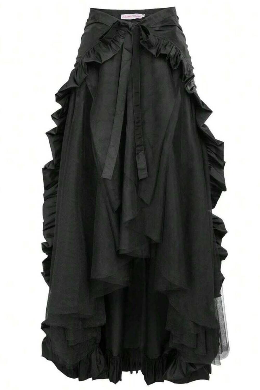 Mad Moonshine wrap skirt Midnight Ruffle