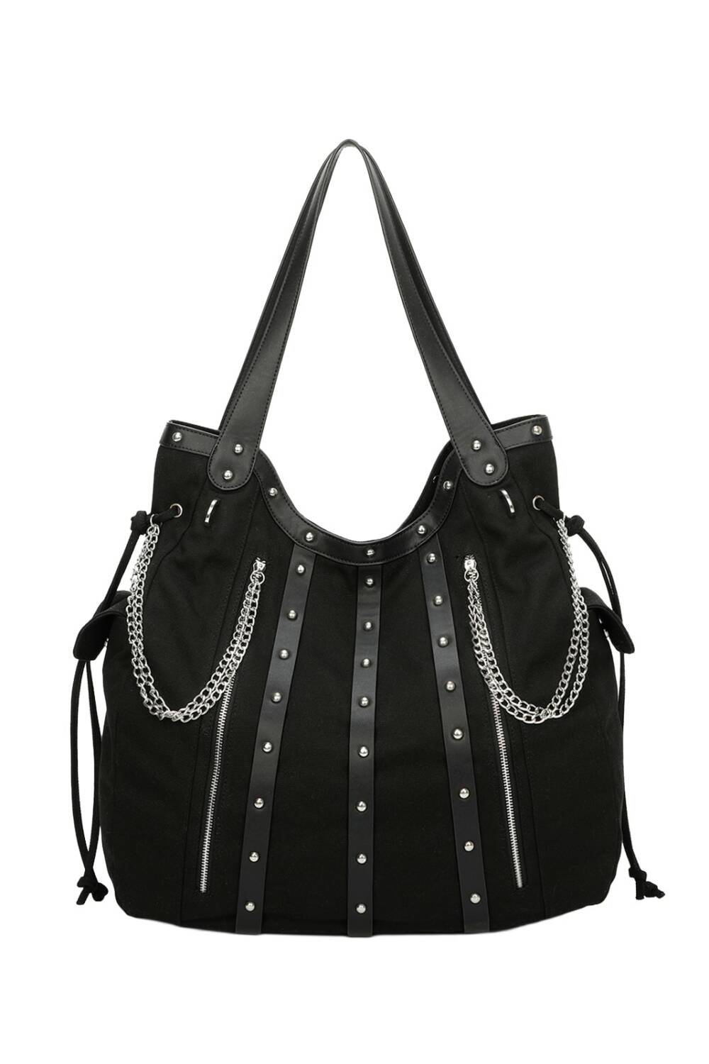 Jawbreaker Studded Oversized shoulder bag
