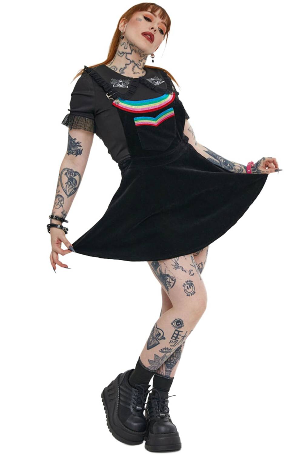 Jawbreaker dress Double Rainbow