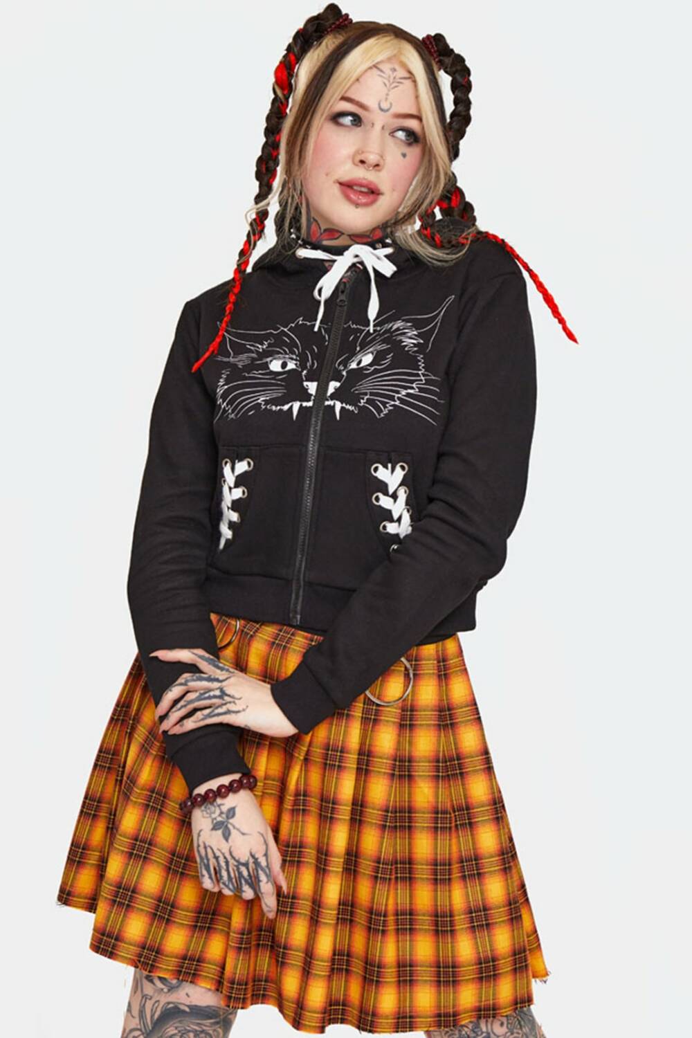 Jawbreaker Zip-Hoody Cat Ears - Image 2