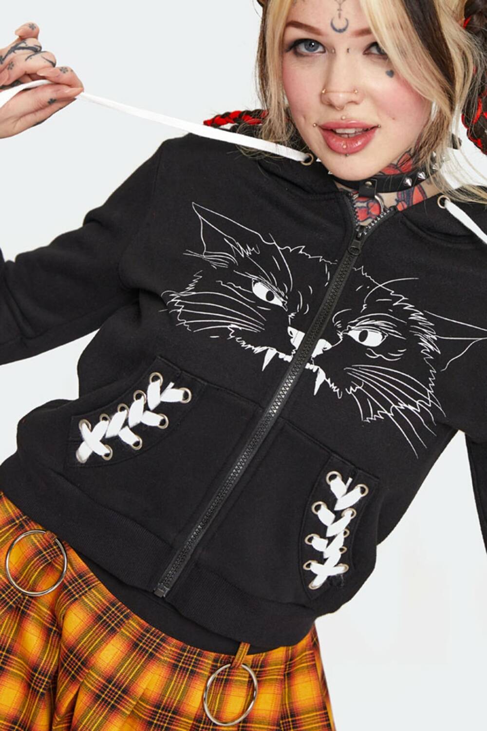 Jawbreaker Zip-Hoody Cat Ears - Image 3