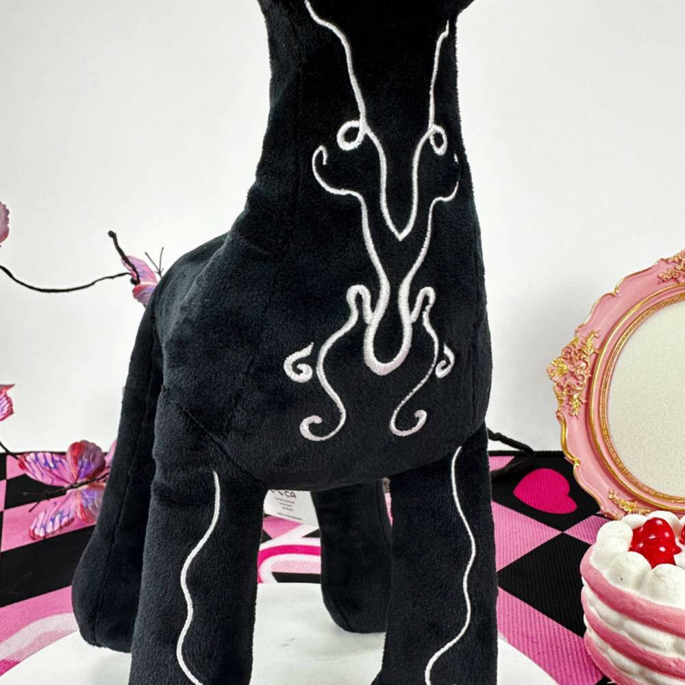 PlushThis plush toy Goth Skeleton Unicorn - Image 4