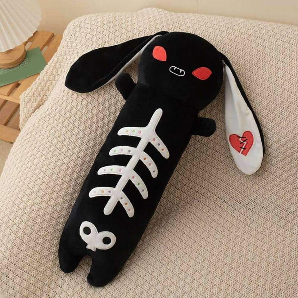 PlushThis cushion Goth Bunny