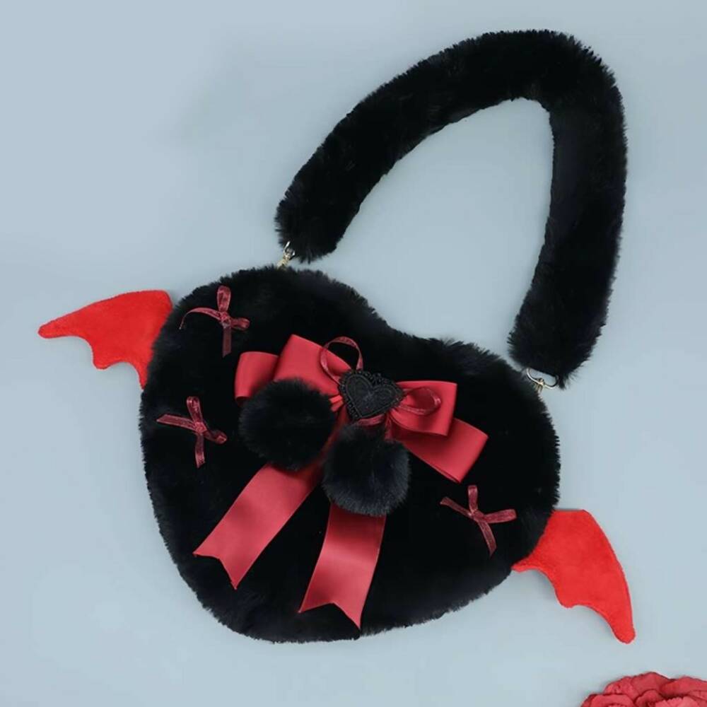 PlushThis bag Kawaii Goth Heart