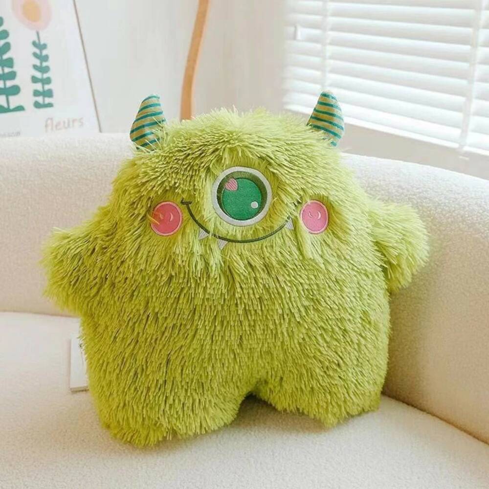 PlushThis plush toy Cute Furry Big-Eyed Monster