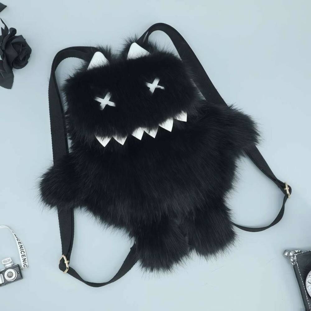 PlushThis backpack Goth Cat