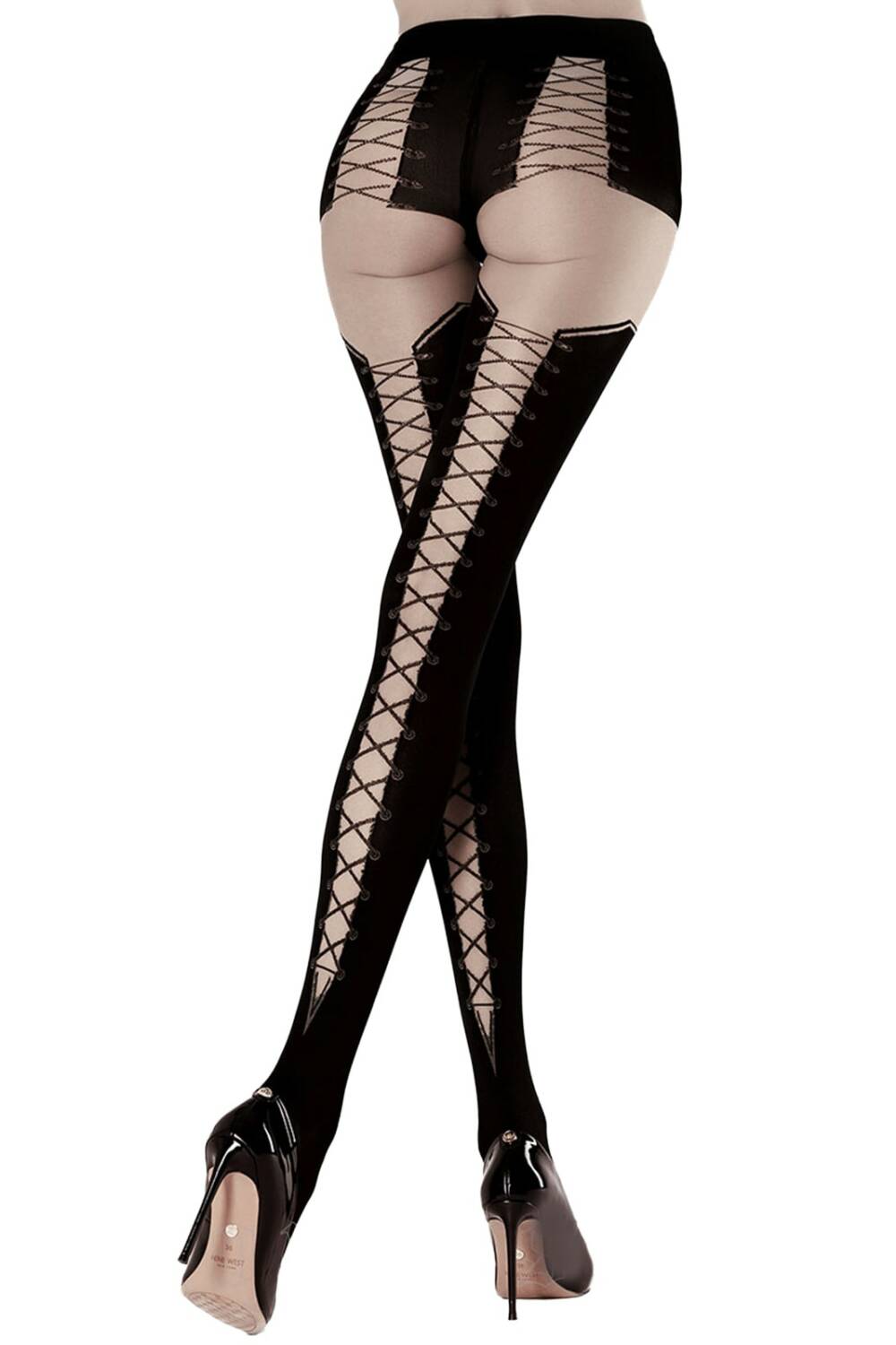 Ballerinas Secret tights Laced Gothic - Image 2