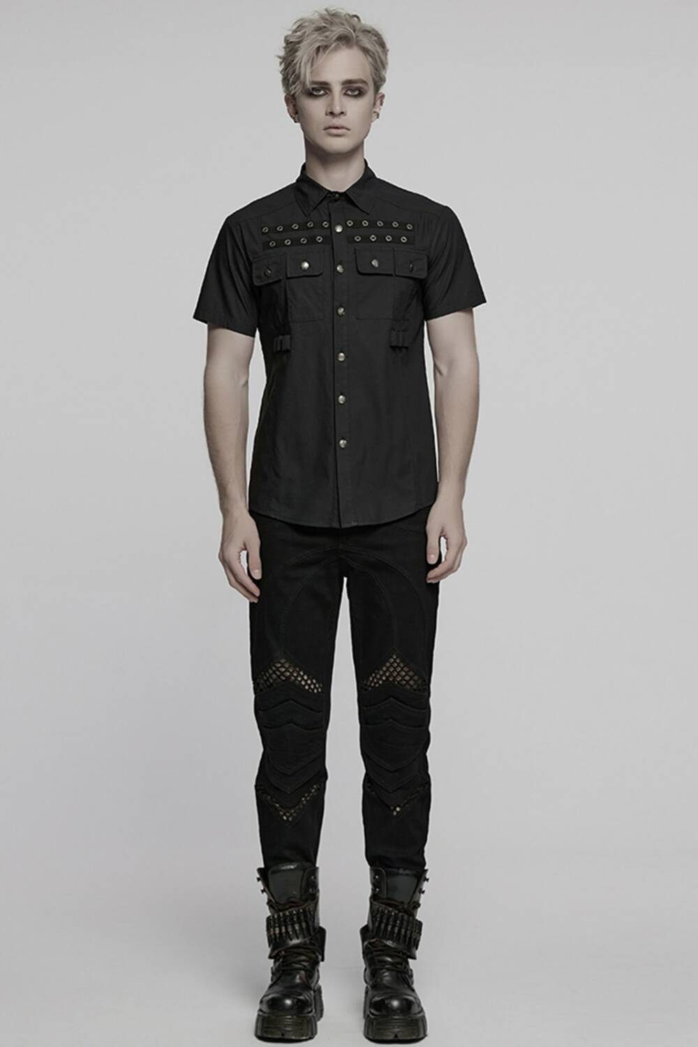 Punk Rave short sleeve shirt Darkware - Image 4