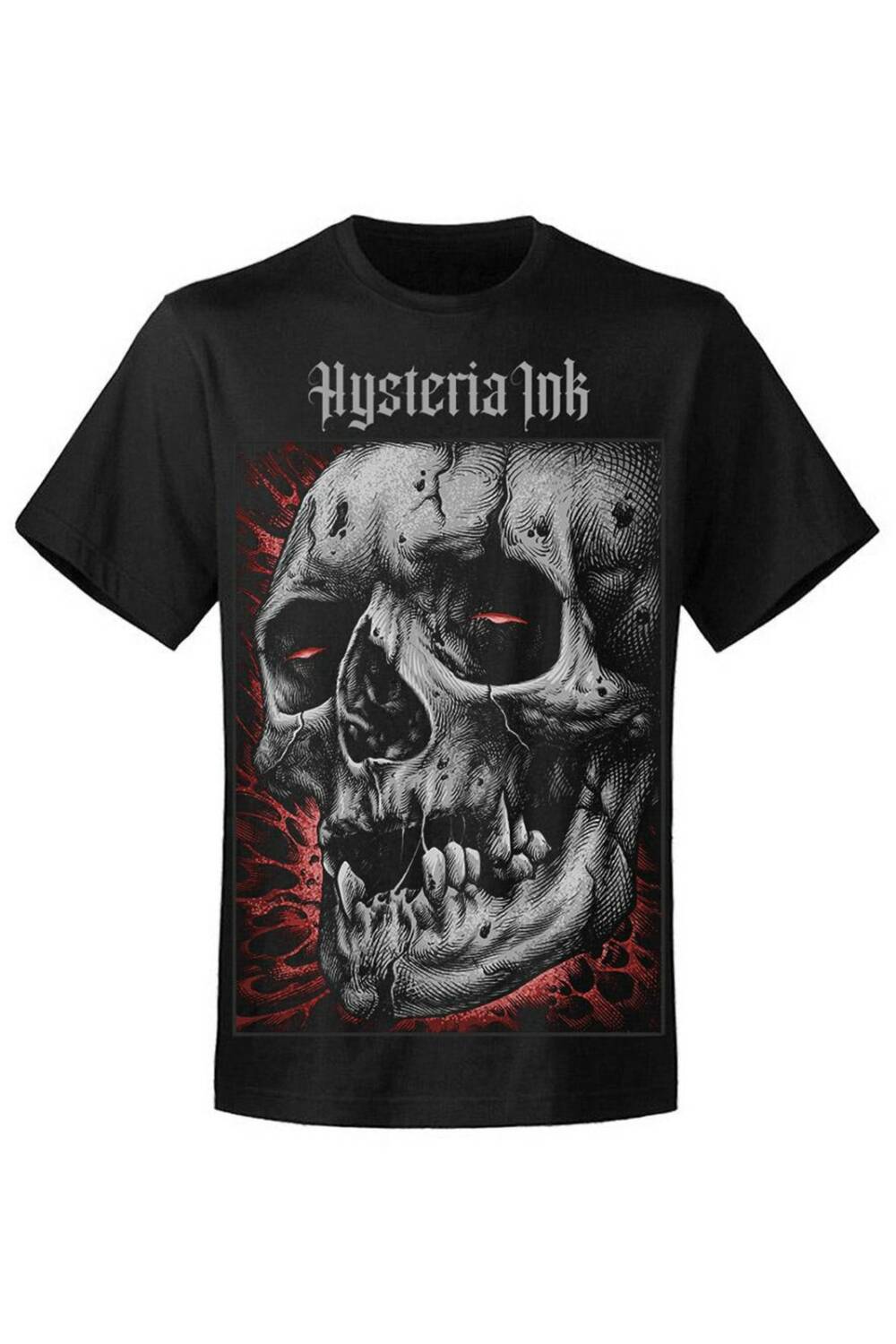 Hysteria Ink T-Shirt Skull Head