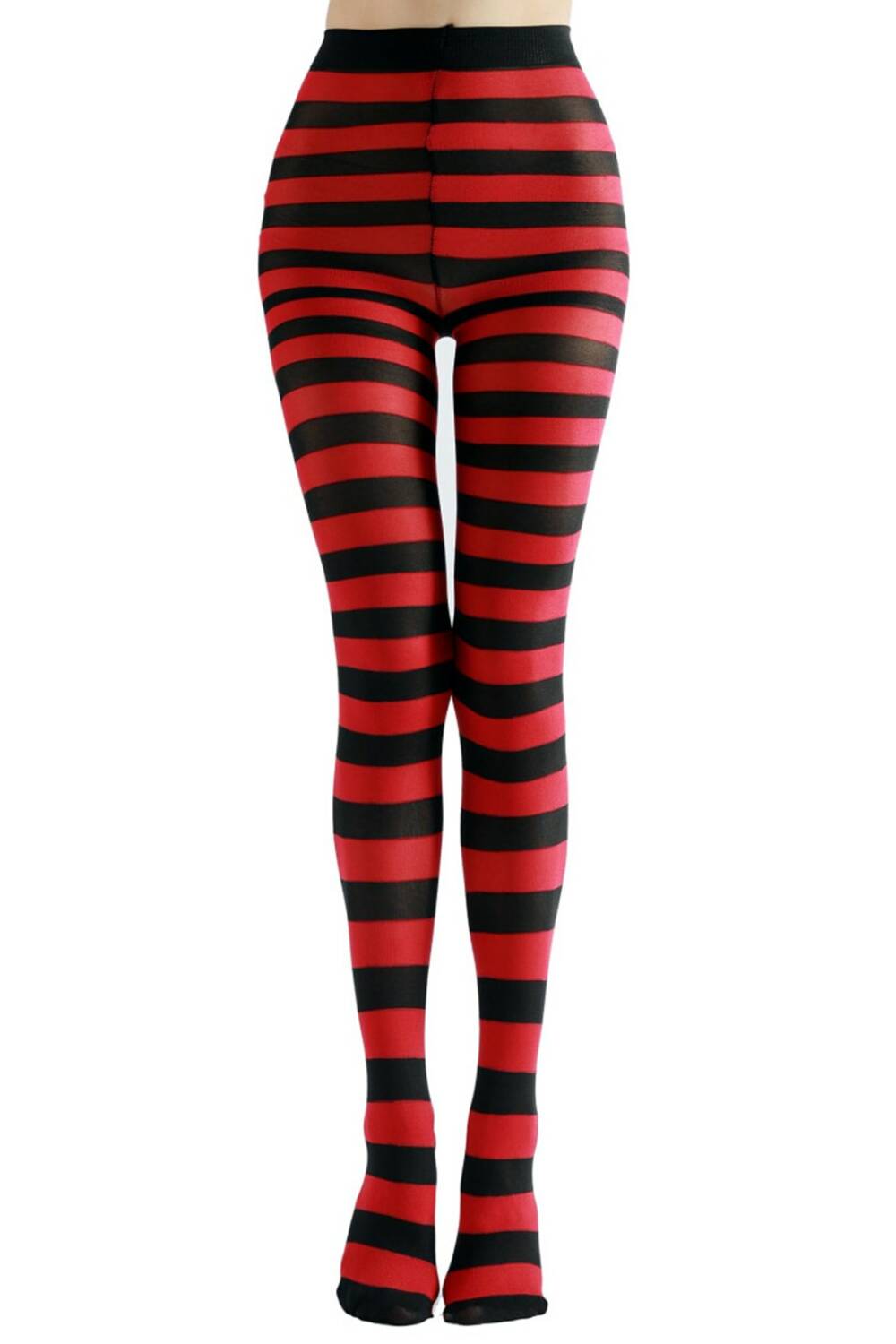 Erogance Tights Stripes Red