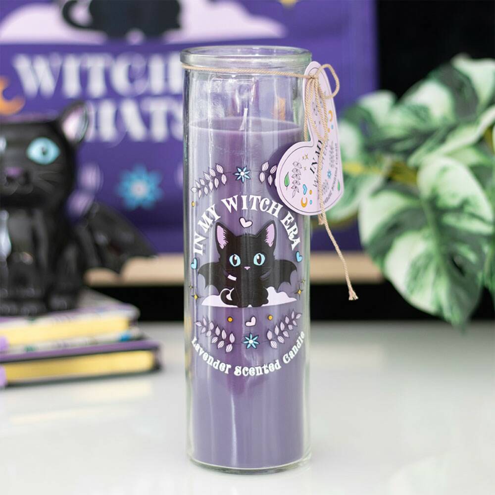 Spirit of Equinox Candle Of Whiskers and Wings Lavender - Image 4