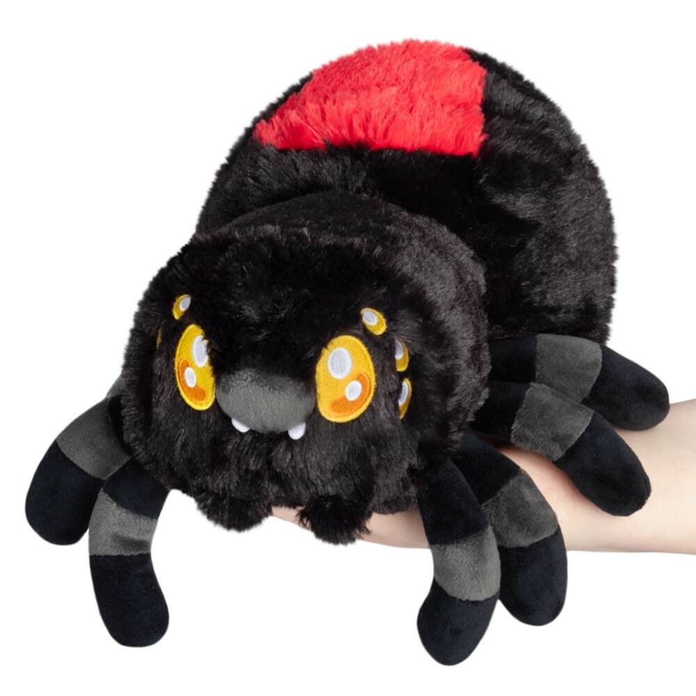 Squishable plush toy mini black widow