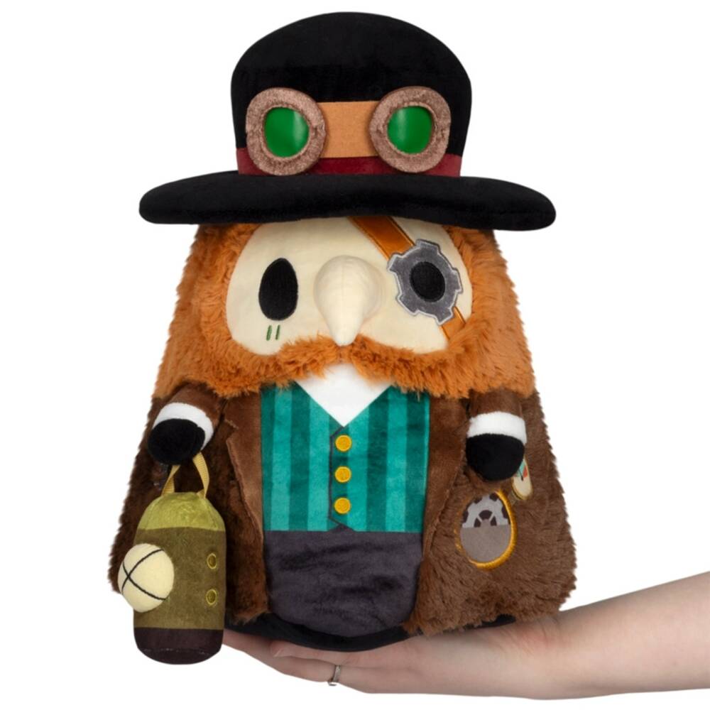 Squishable plush toy steampunk plague doctor