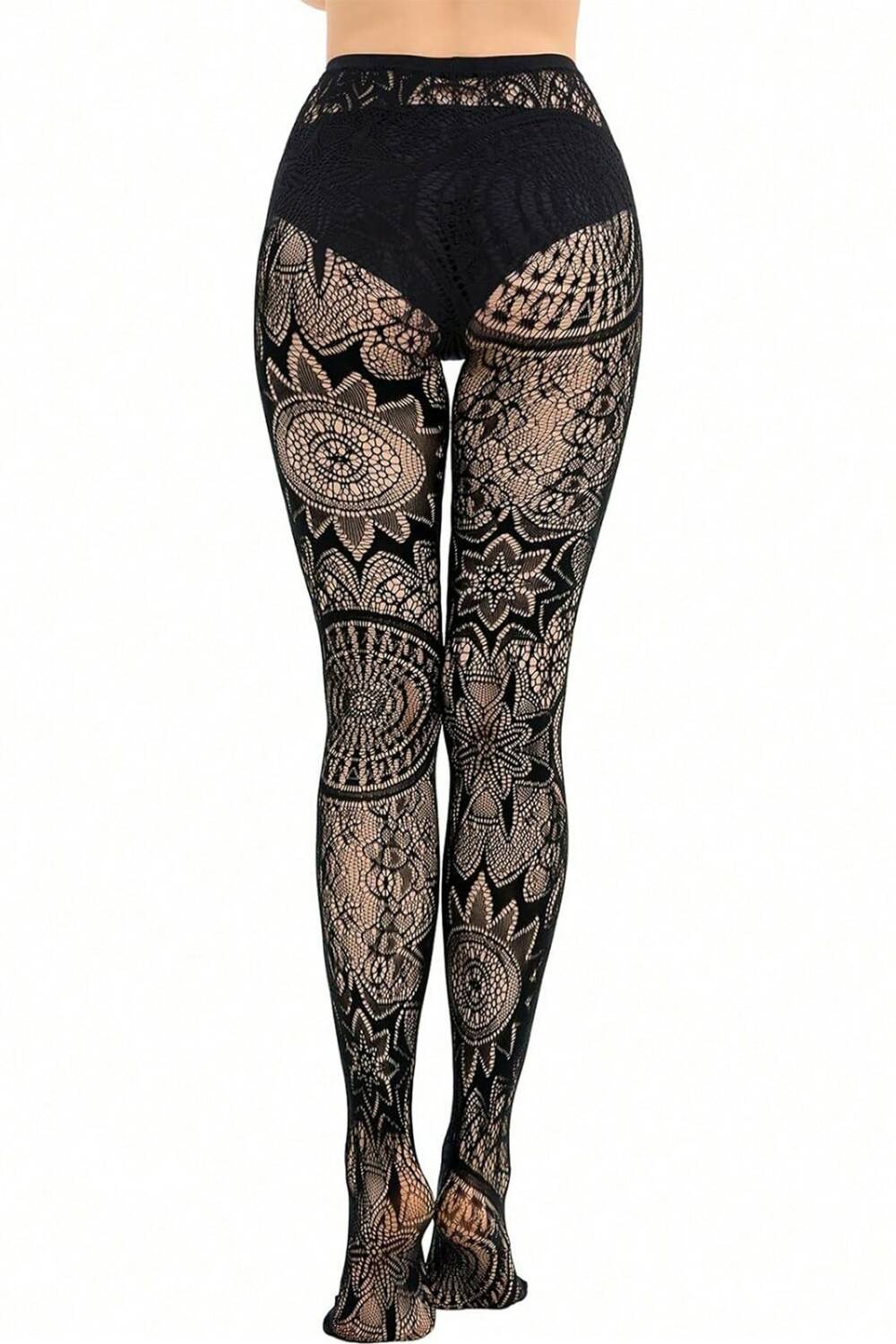 Mad Moonshine Flowers tights - Image 4
