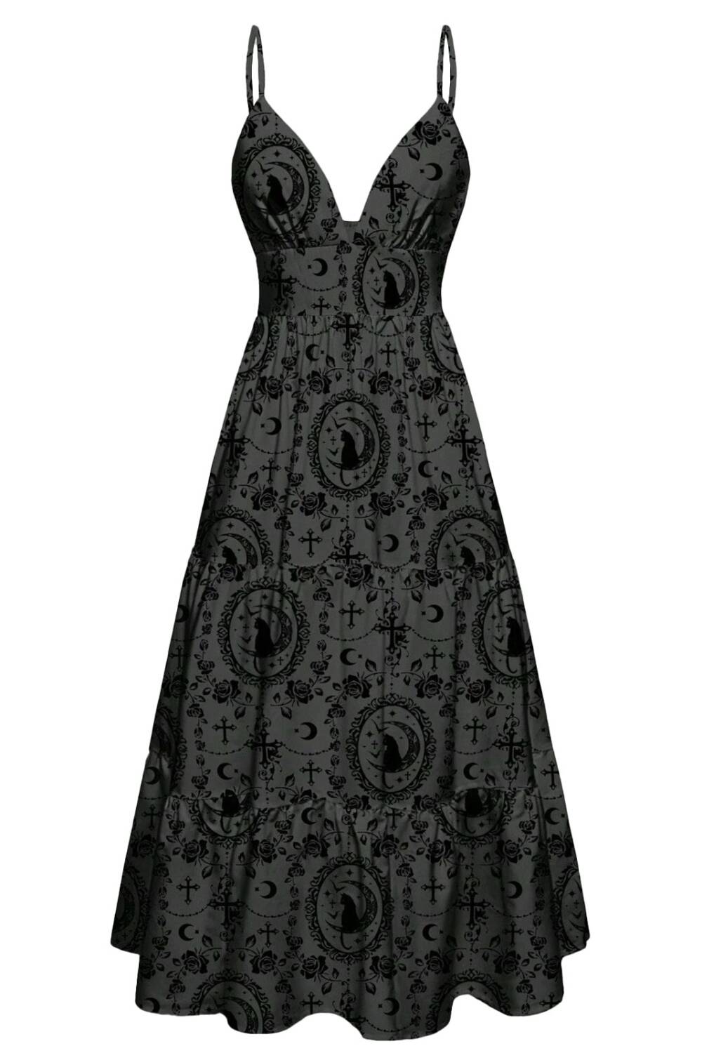 Romwe dress Lunar Familiar