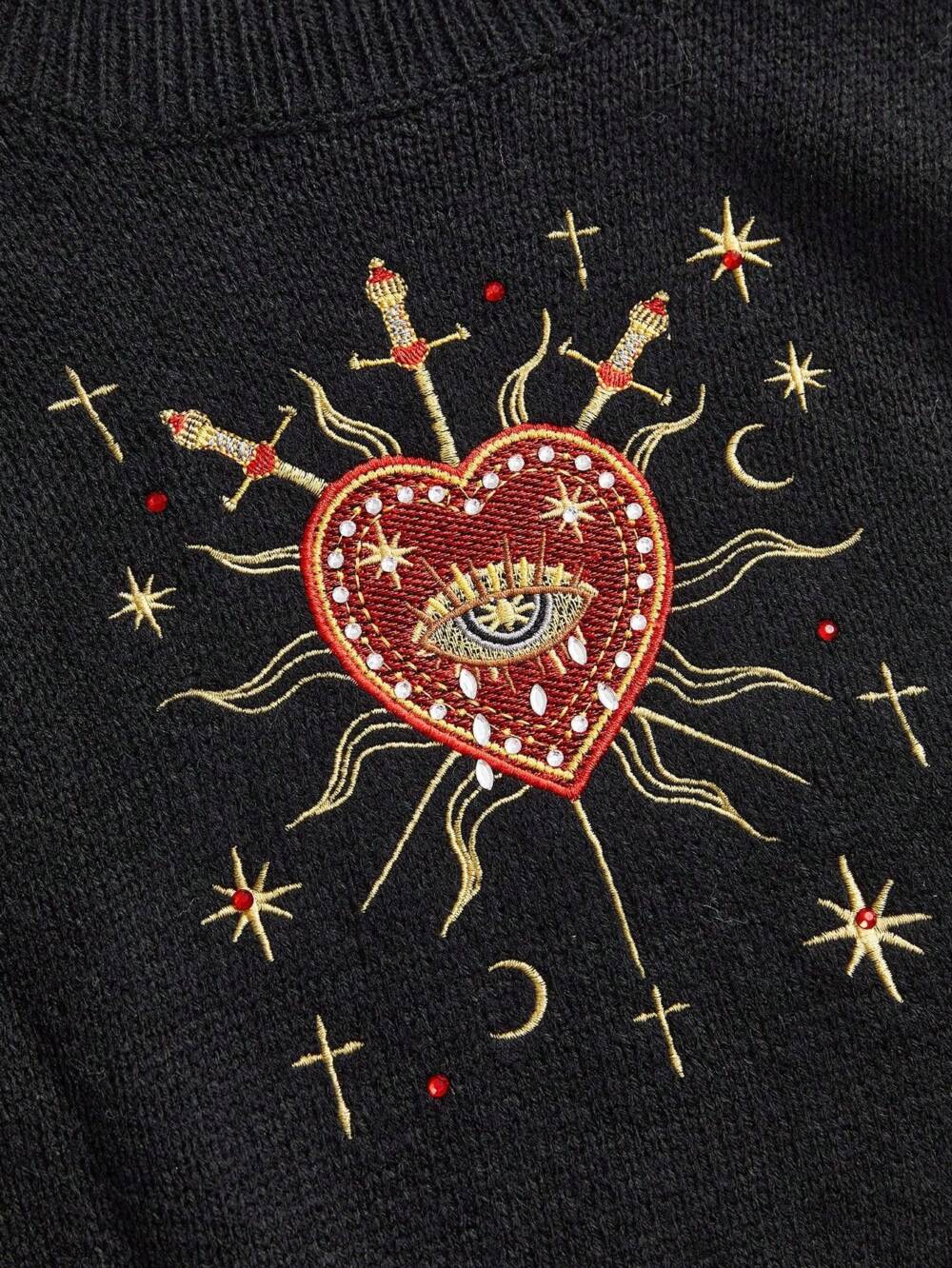 Romwe sweater Sacred Ember - Image 3