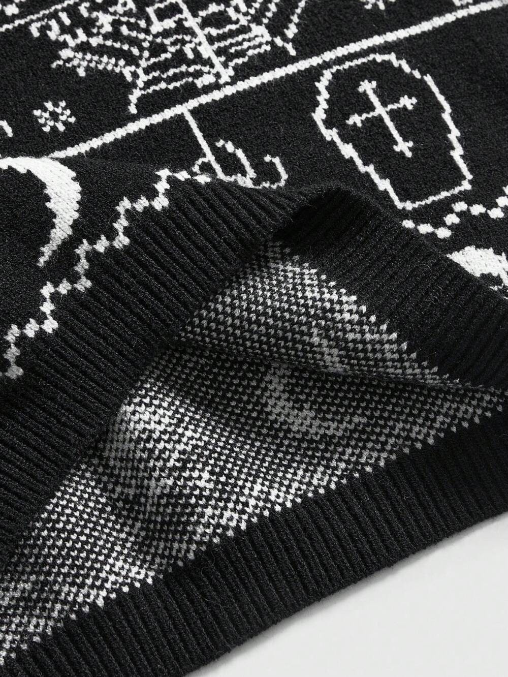 Romwe sweater Graveyard Whispers - Image 4