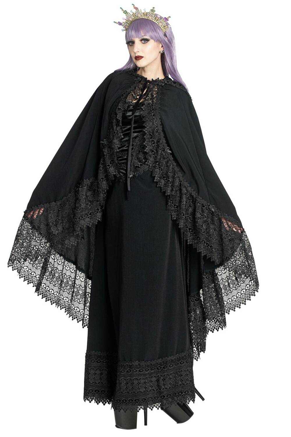 Sinister Cape Nocturnal Rose - Image 2