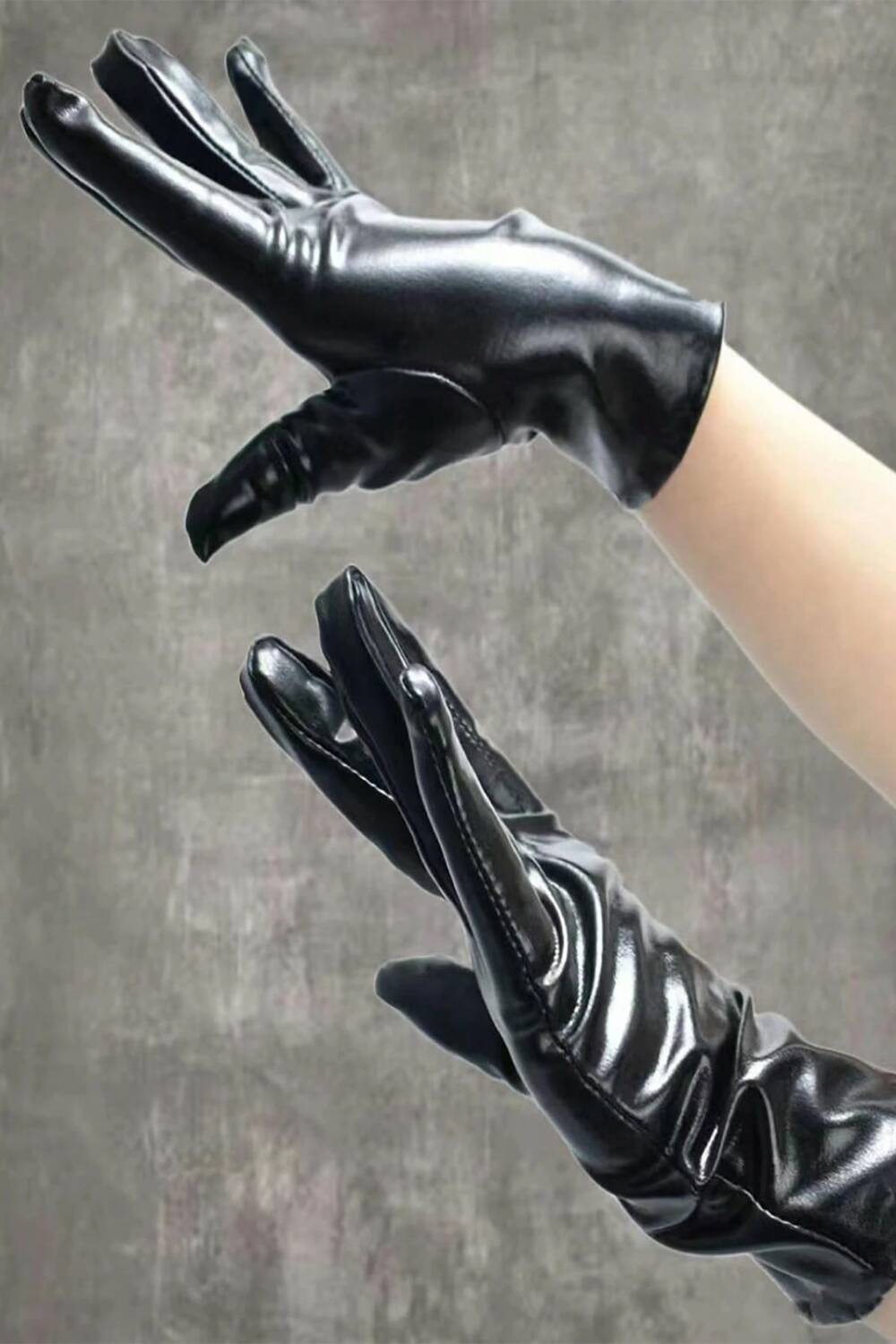 Romwe gloves Midnight Dominion