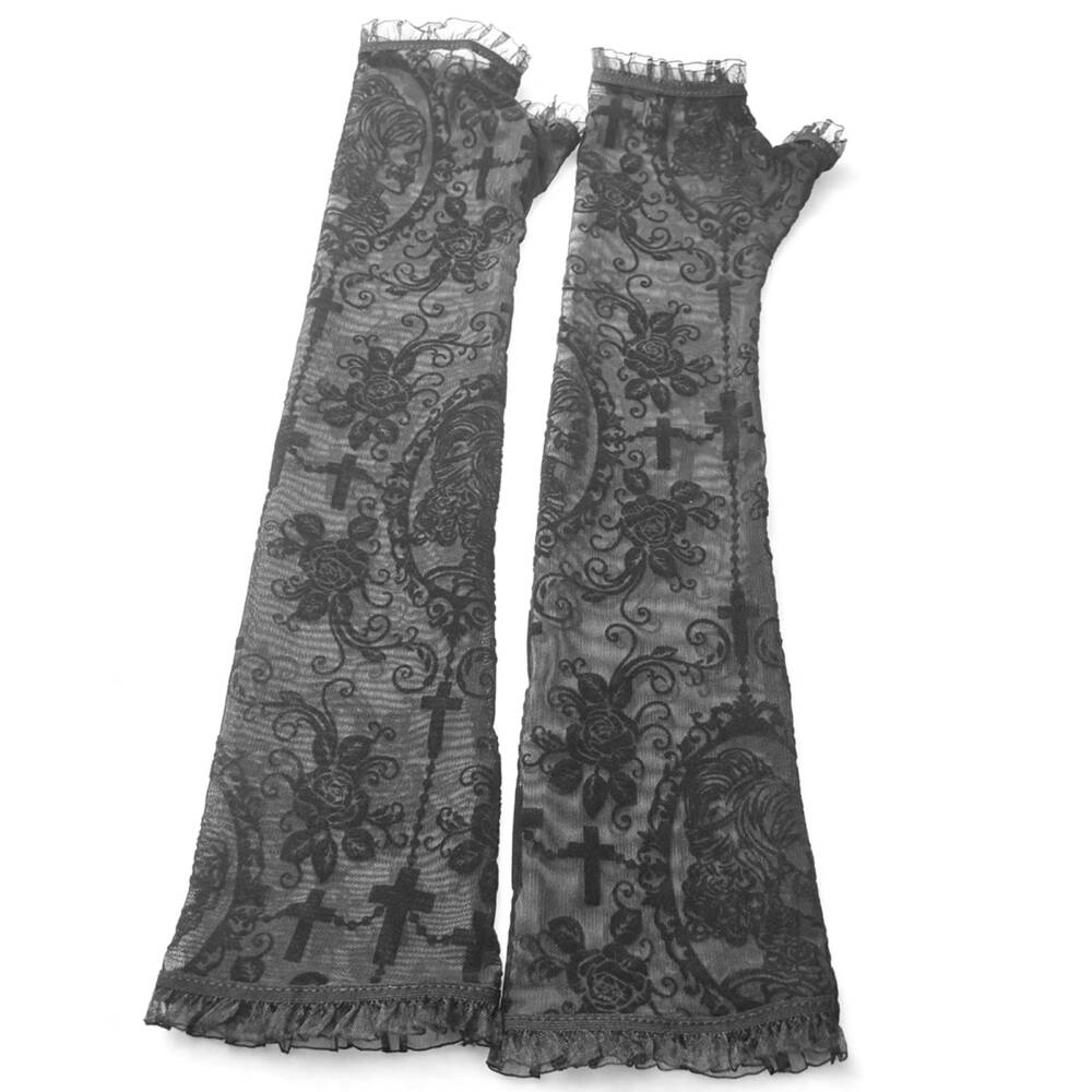 Mad Moonshine gloves Gothic Sanctuary