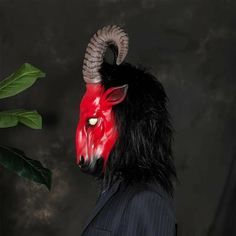 Mad Moonshine Mask Baphomet - Image 3