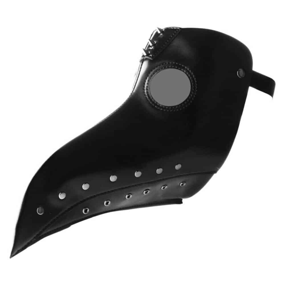 Zoelibat leatherette mask plague doctor