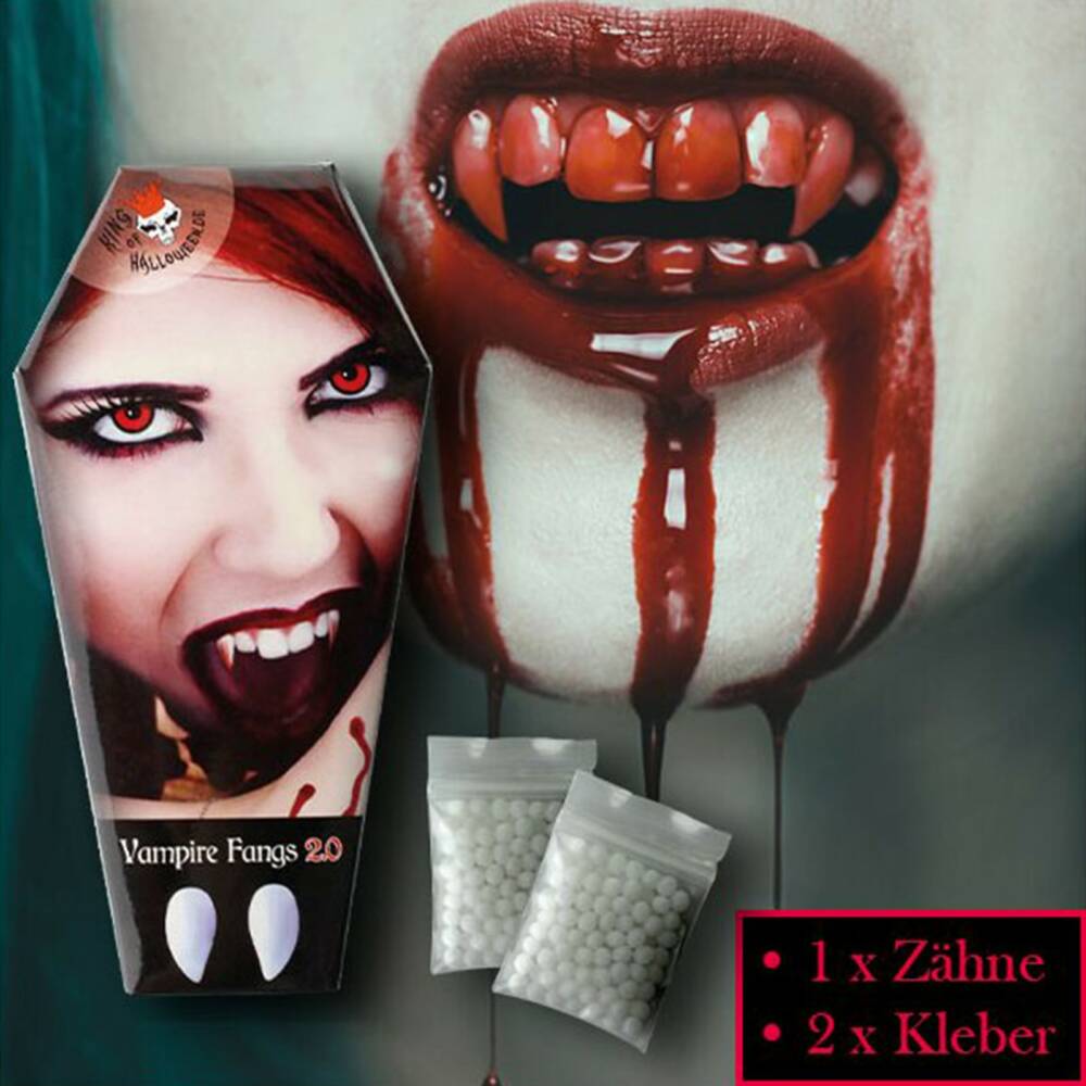 King of Halloween vampire teeth